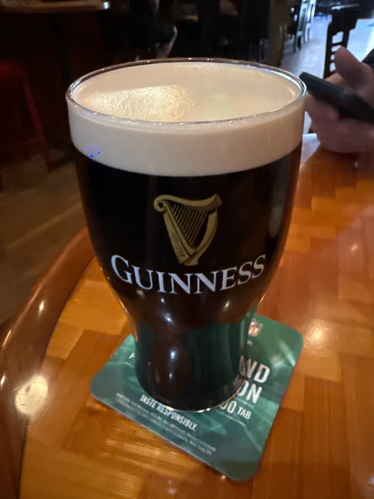 Image of Guinness drink