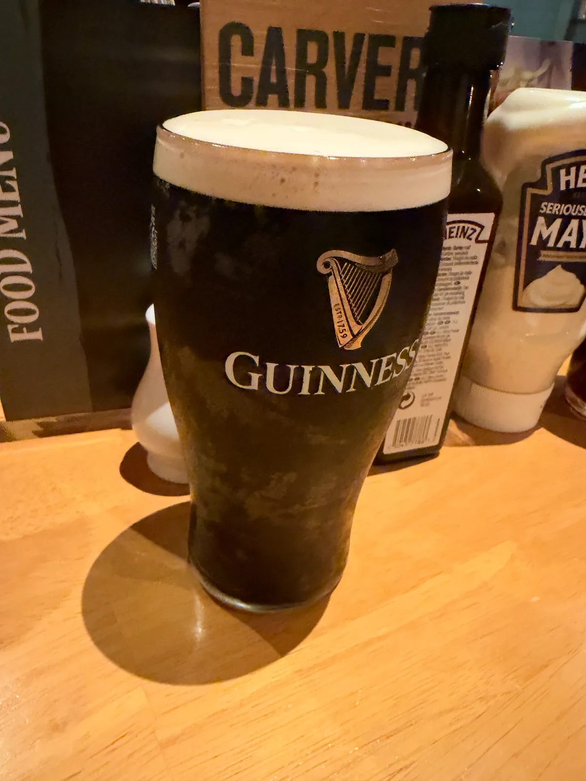 Image of Guinness drink