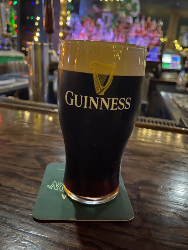 Image of Guinness drink