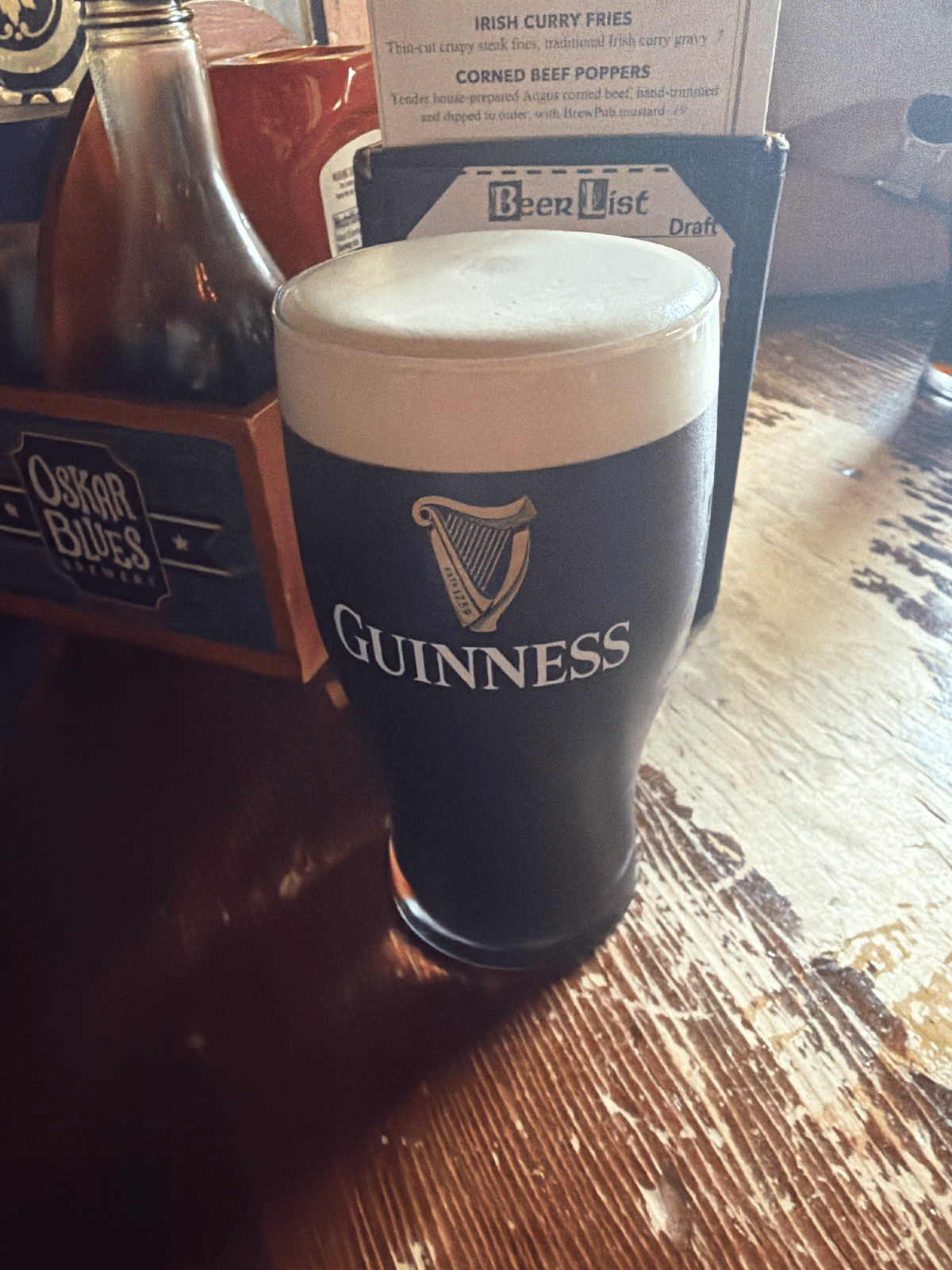 Image of Guinness drink
