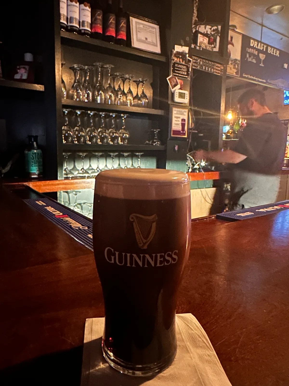Image of Guinness drink