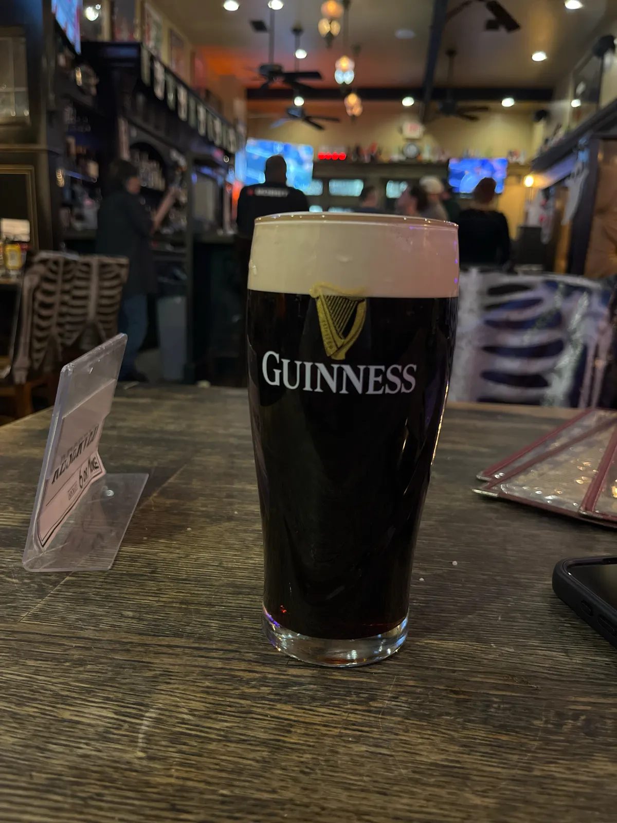 Image of Guinness drink