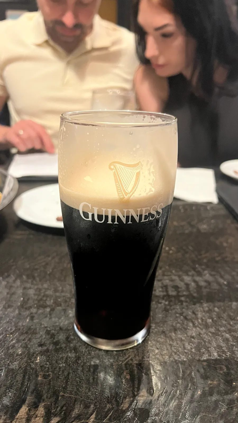 Image of Guinness drink