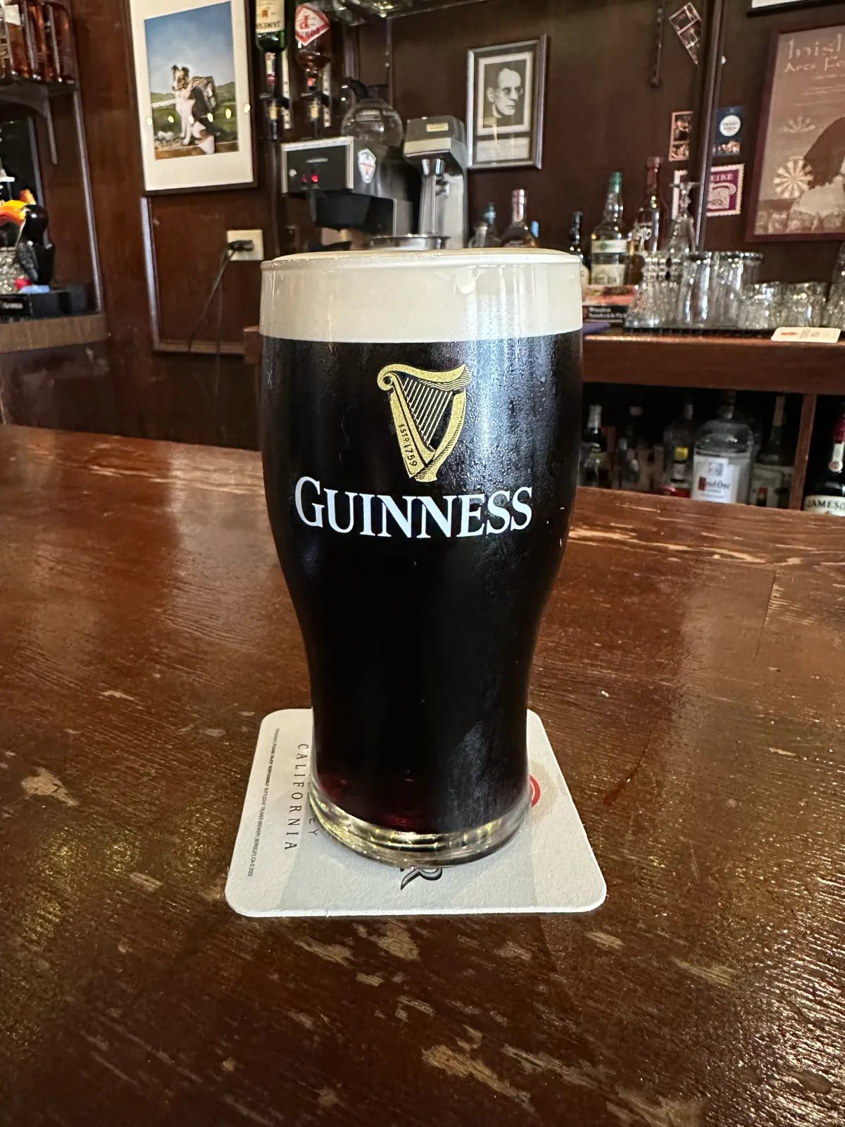 Image of Guinness drink