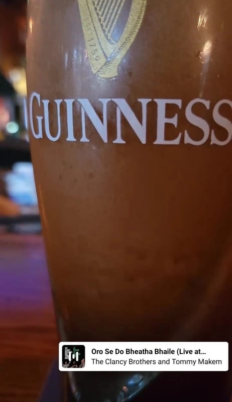 Image of Guinness drink