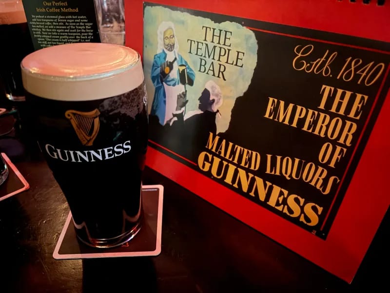 Image of Guinness drink