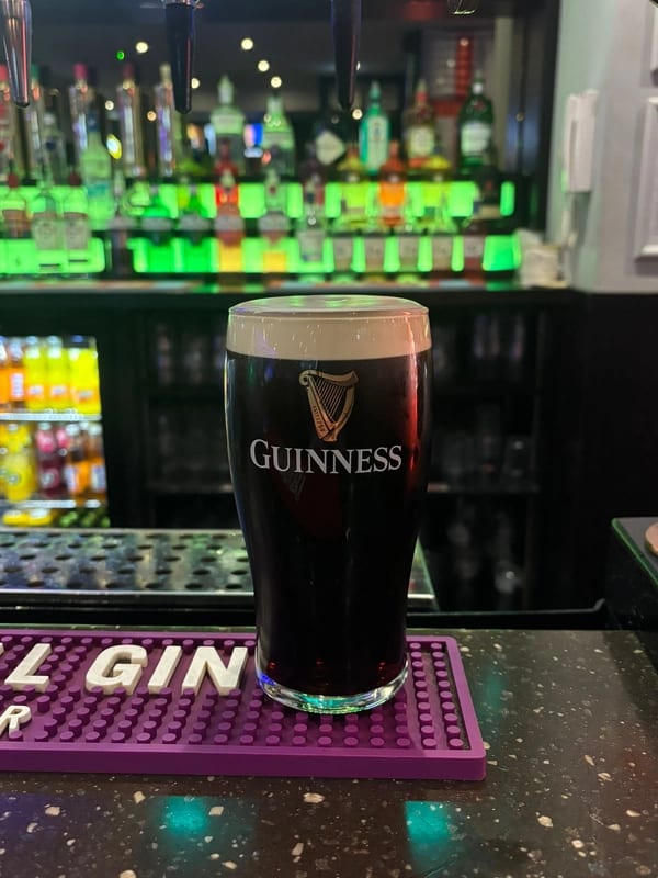 Image of Guinness drink