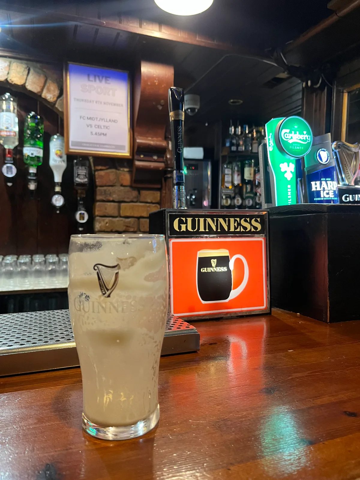 Image of Guinness drink