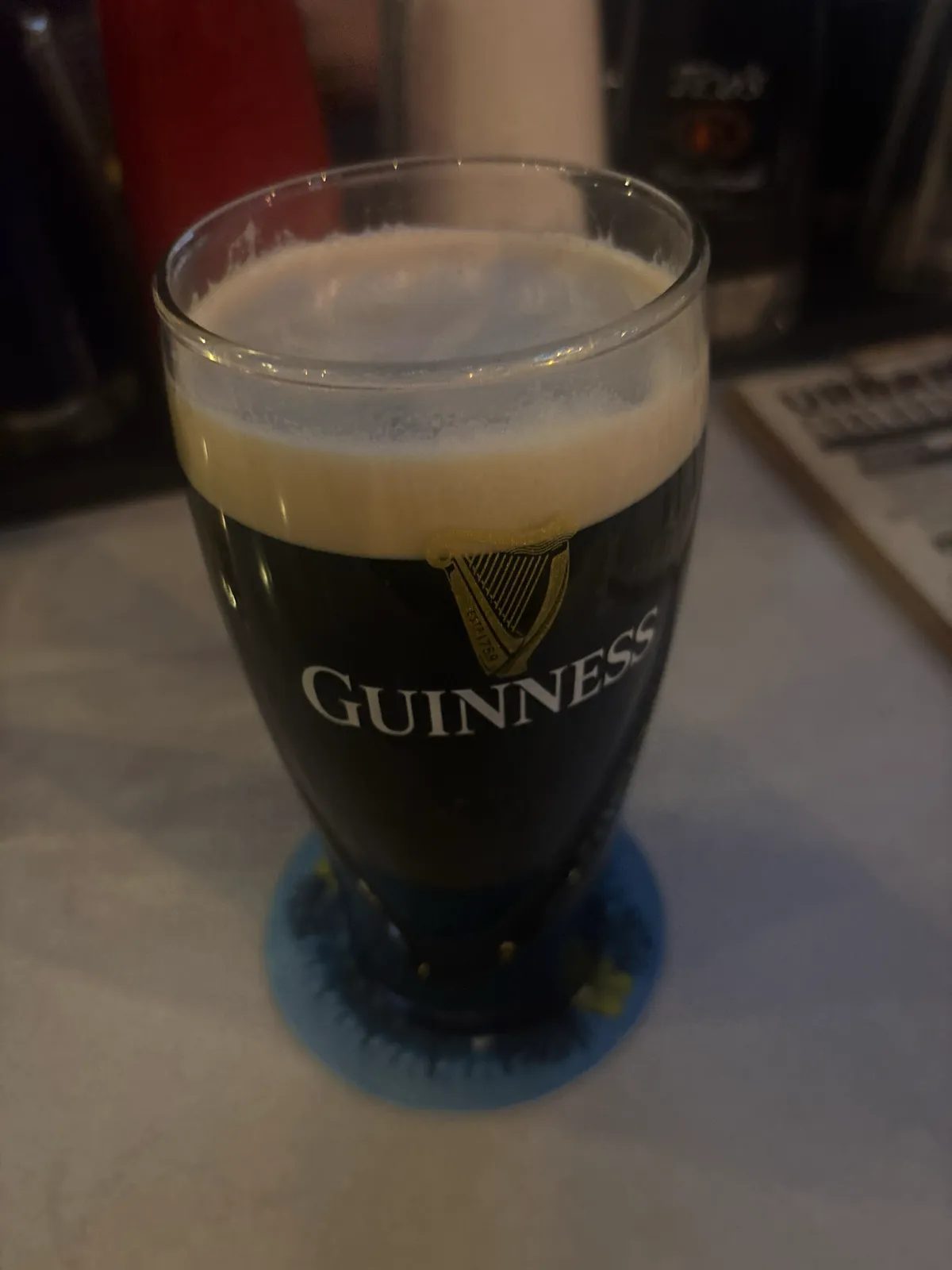 Image of Guinness drink