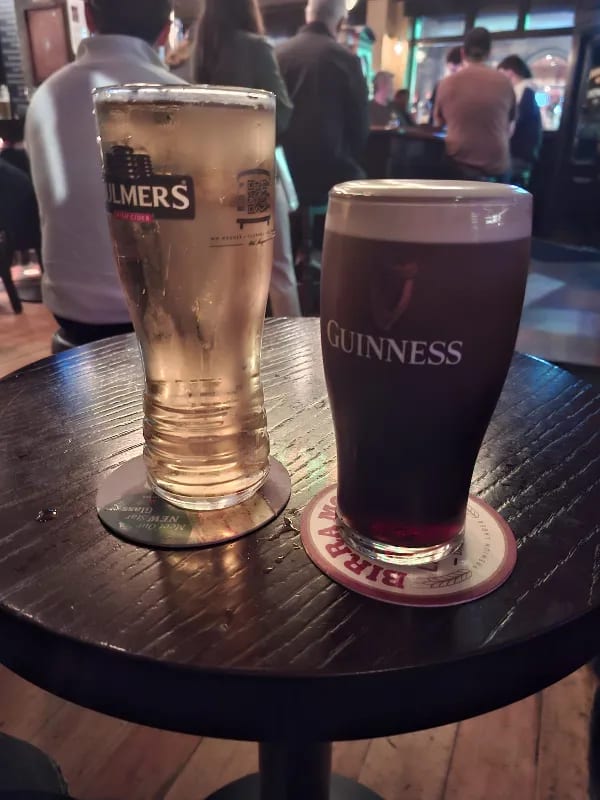 Image of Guinness drink