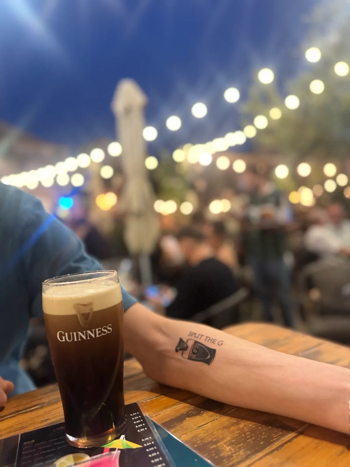 Image of Guinness drink