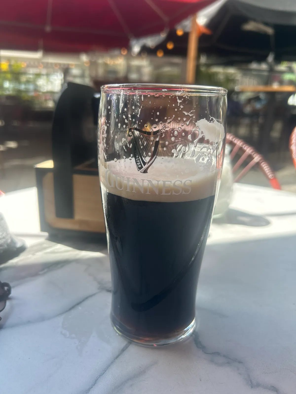 Image of Guinness drink