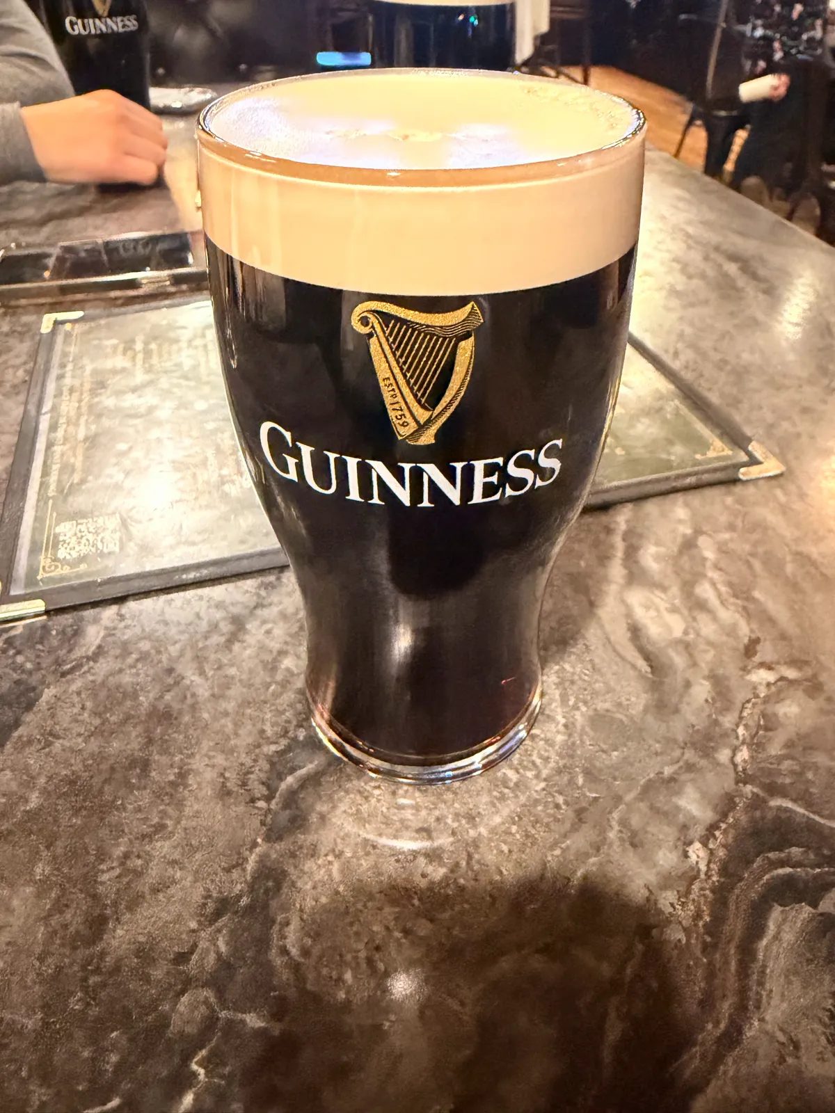 Image of Guinness drink