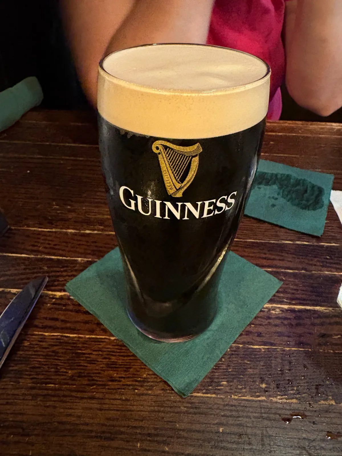 Image of Guinness drink