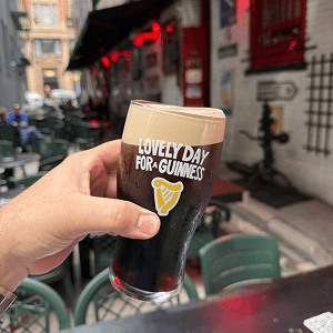 Picture of a pint of Guinness