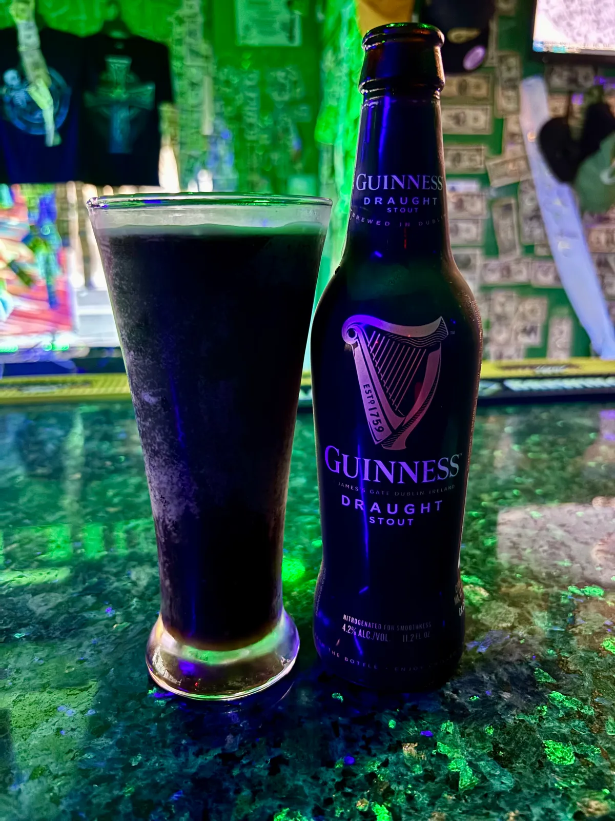 Image of Guinness drink