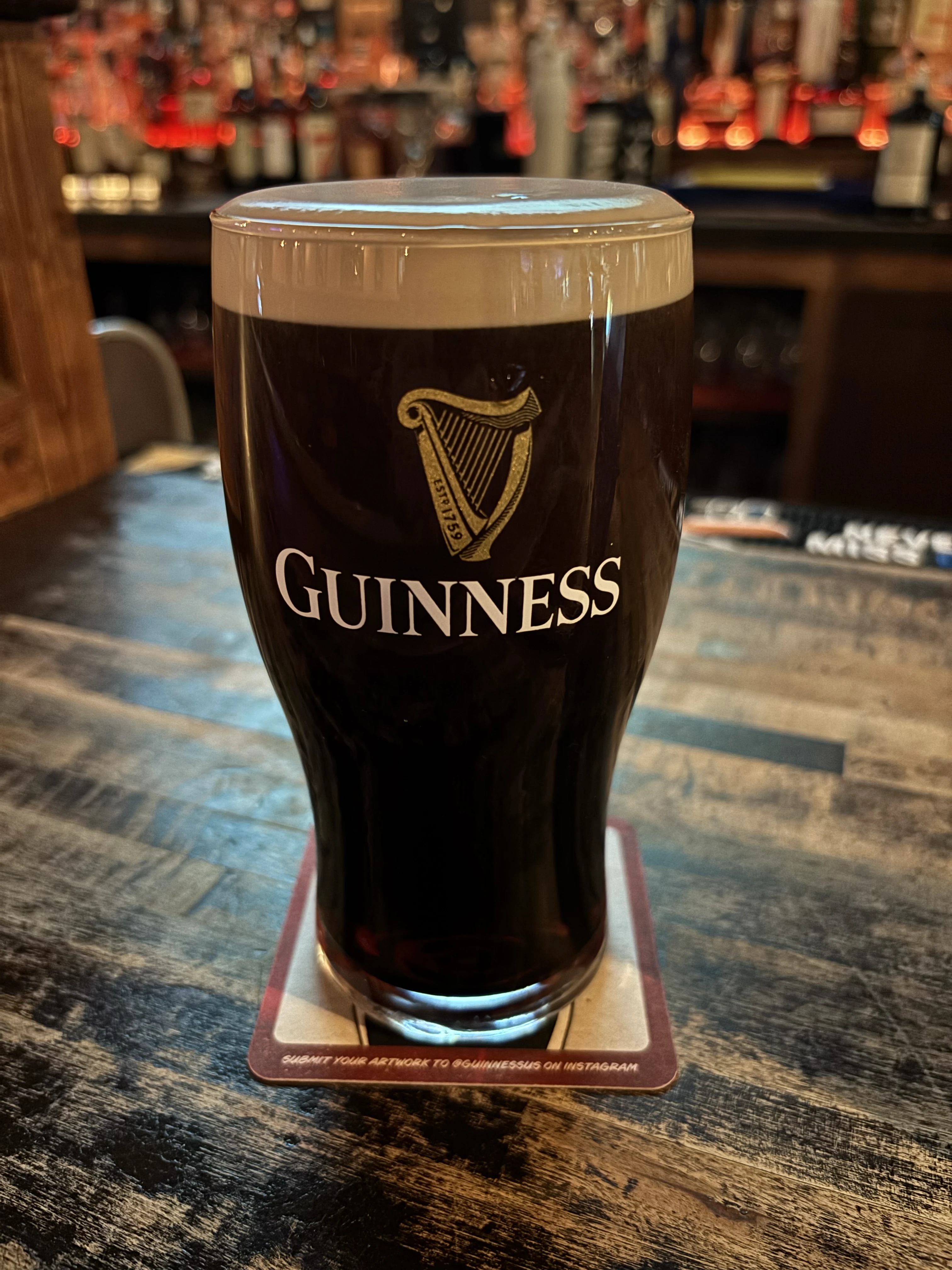 Image of Guinness drink