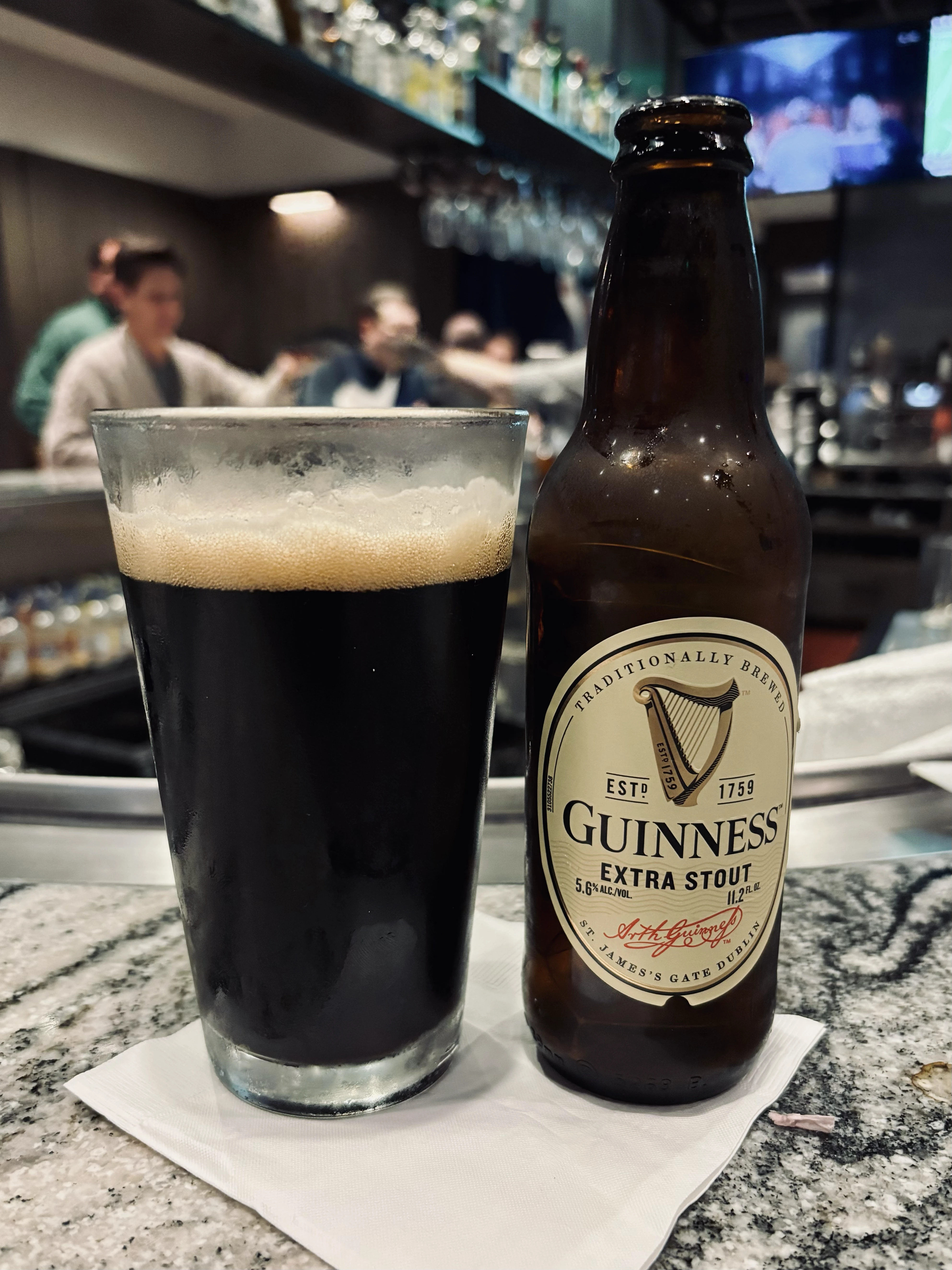 Image of Guinness drink