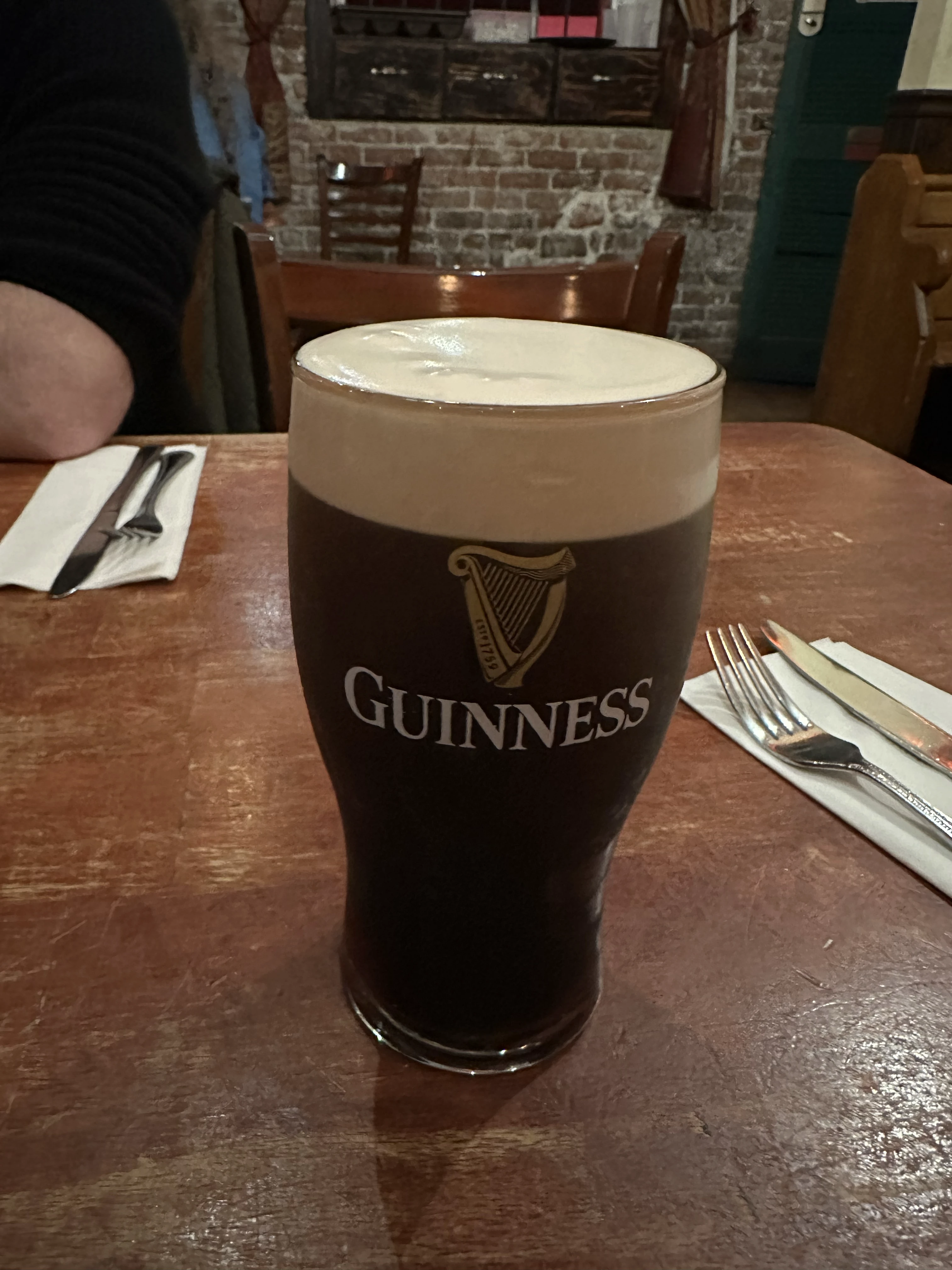 Image of Guinness drink