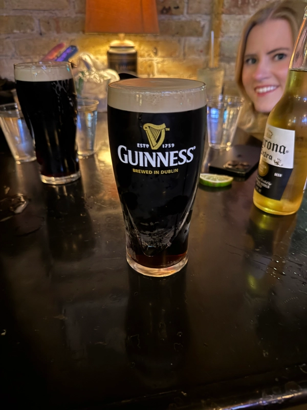 Image of Guinness drink