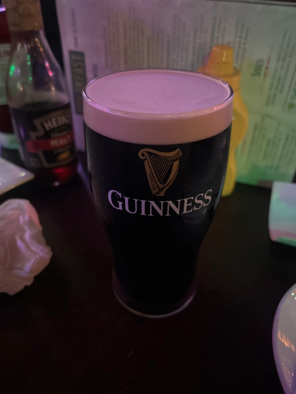 Image of Guinness drink