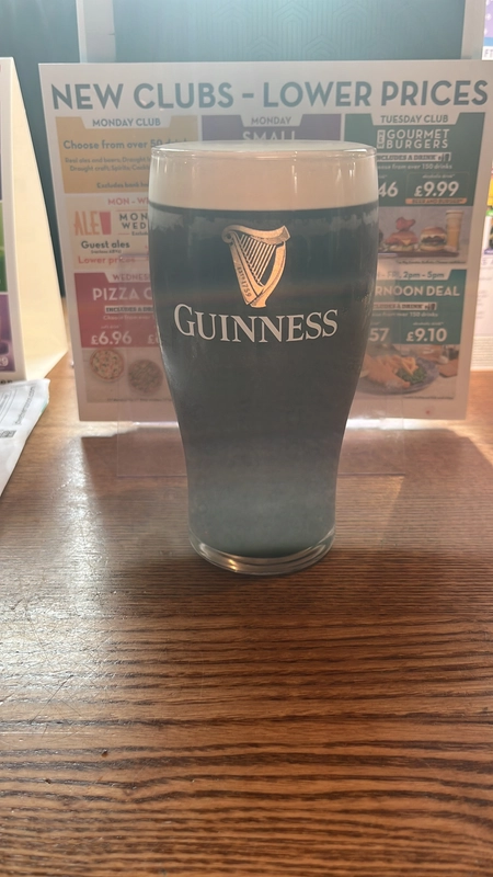 Image of Guinness drink
