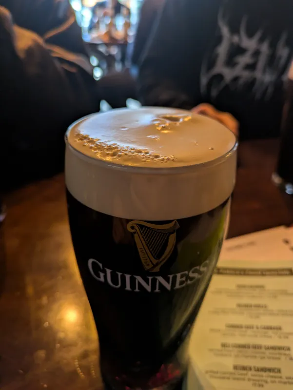 Image of Guinness drink