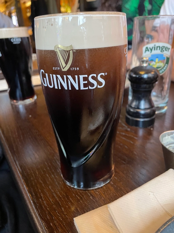 Image of Guinness drink