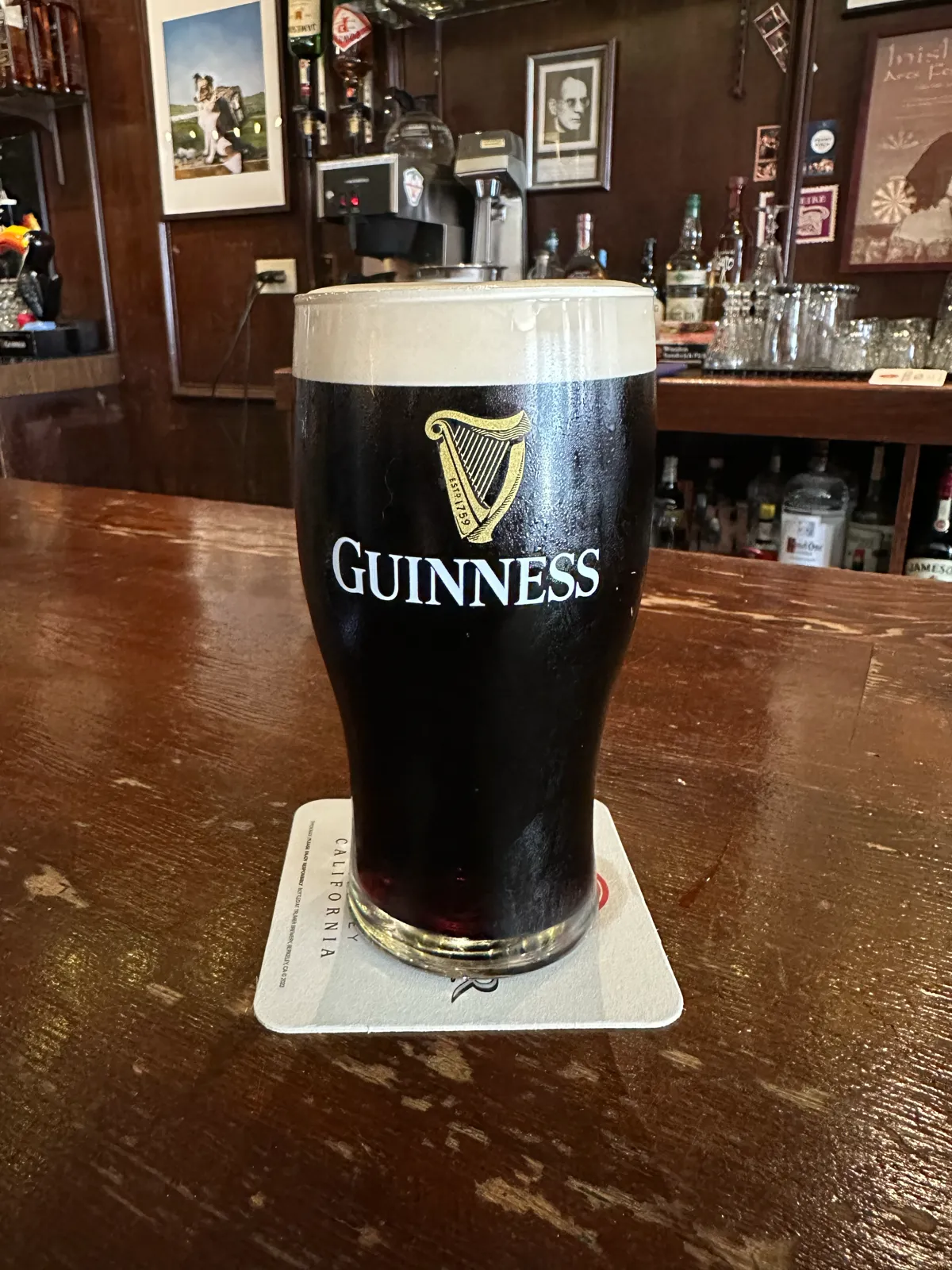 Image of Guinness drink