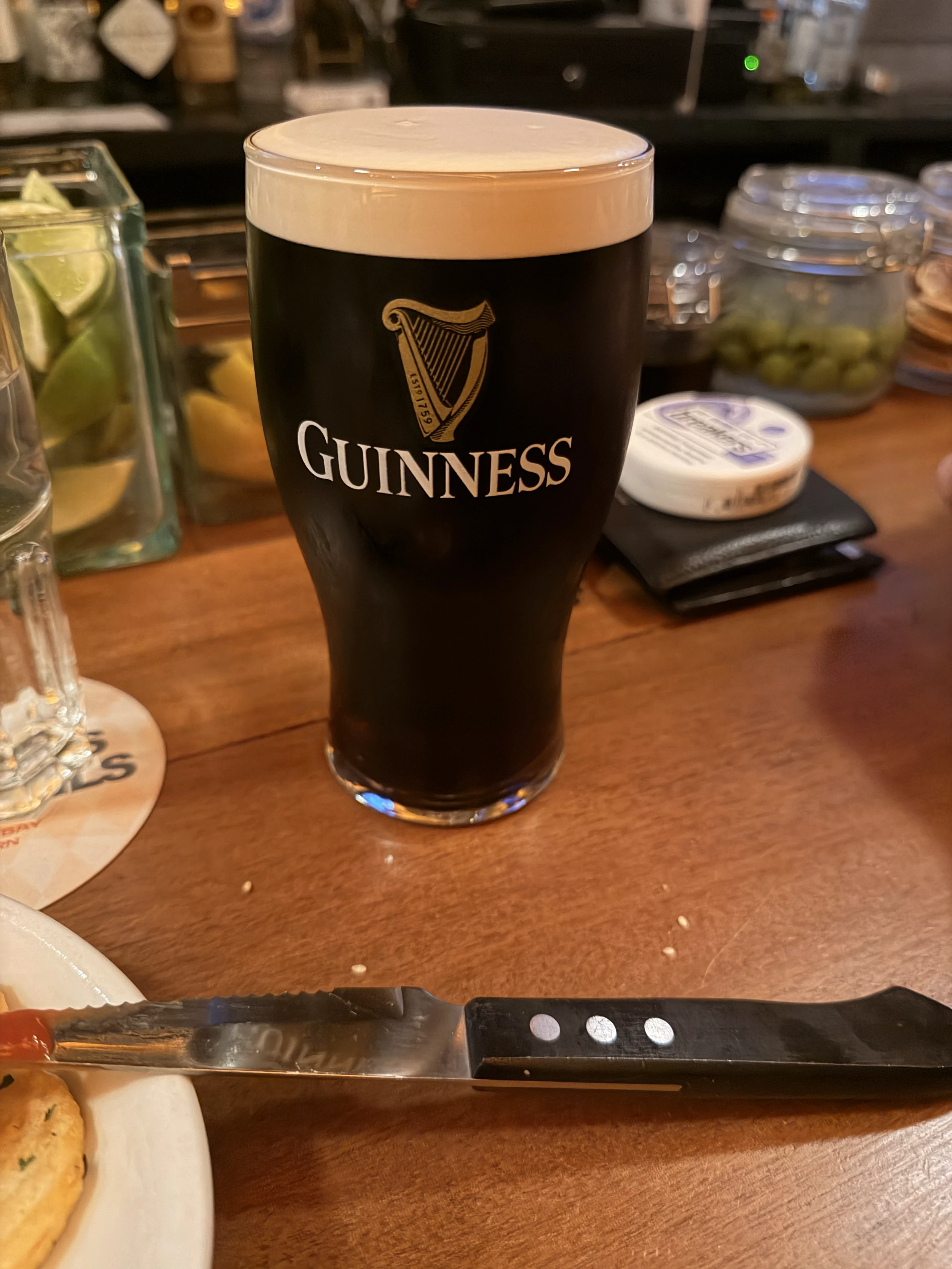 Image of Guinness drink