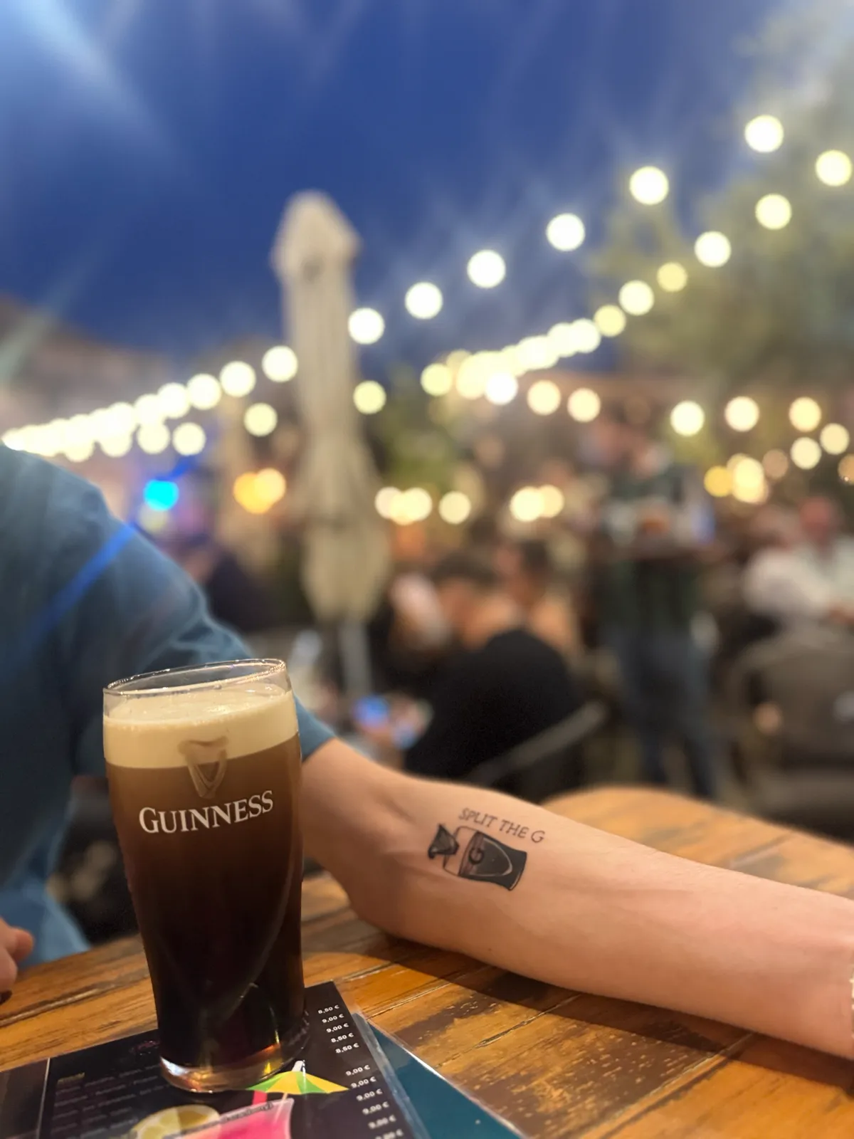 Image of Guinness drink
