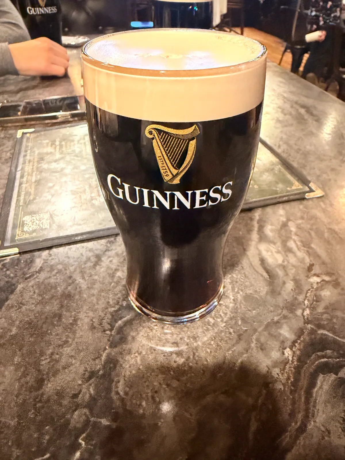 Image of Guinness drink