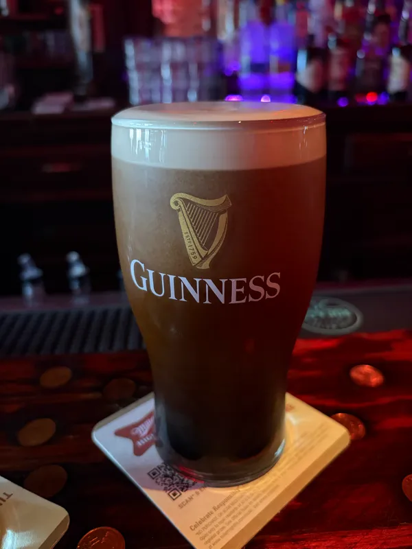 Image of Guinness drink