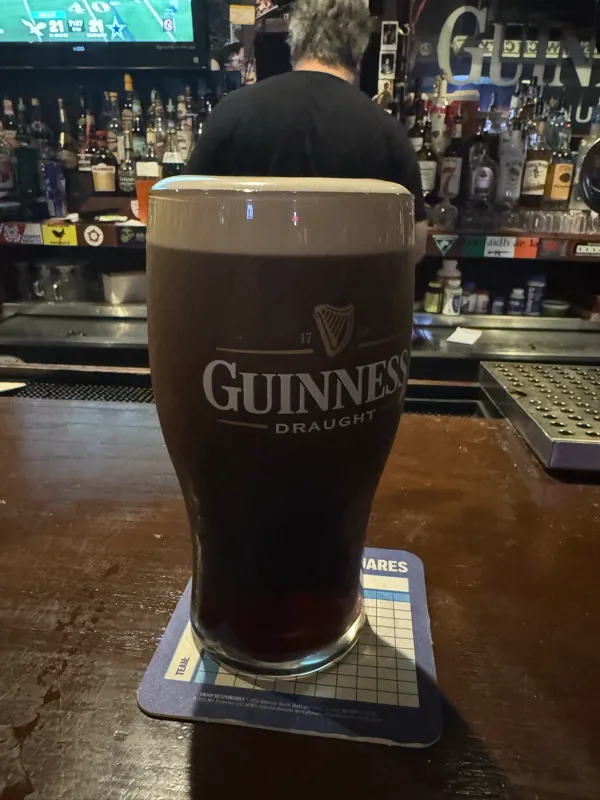 Image of Guinness drink
